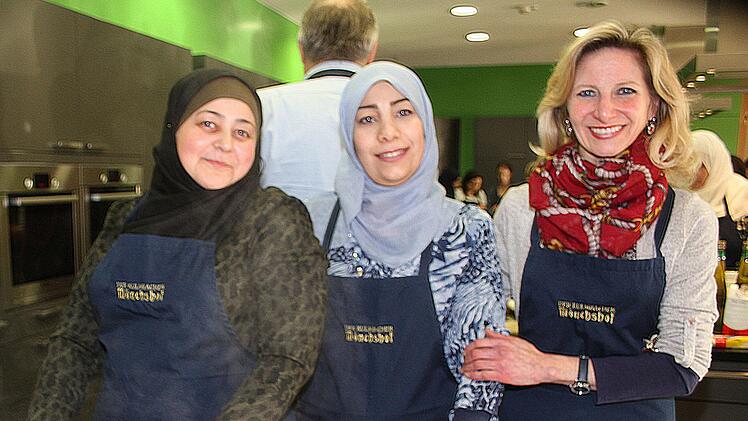 Impressionen vom syrischen Kochkurs im Kulmbacher Mup&auml;zFoto: Sonny Adam