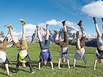 Da bestand Voxxclub noch aus sechs Mitgliedern.  Foto: Riegerpress