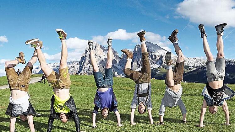 Da bestand Voxxclub noch aus sechs Mitgliedern.  Foto: Riegerpress