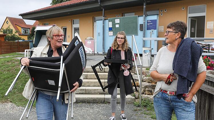 Die Platzwartin gibt den Platz fürs Interview freiFoto: Barbara Herbst