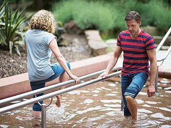Bad Kissingen: Sole-Kneipp-Becken am Gradierwerk au&szlig;er Betrieb - welche Alternative es gibt