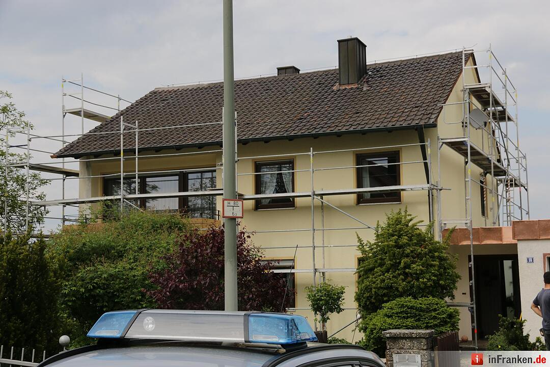 49-Jähriger stürzt in Bischberg acht Meter tief vom Gerüst