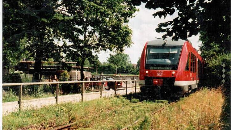 Die heutige Gräfenbergbahn in Ziegelstein Foto: Günter Klebes
