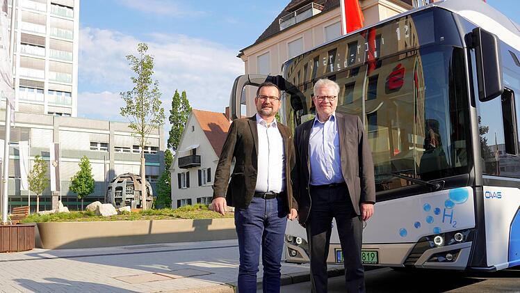 Bayreuth: Keine Treibhausgase mehr - Stadtwerke testen Wasserstoffbus