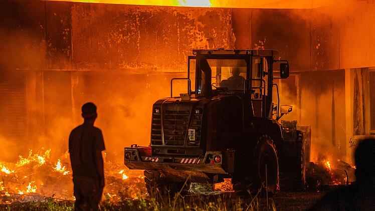 Feuer im Parlament der Marshallinseln