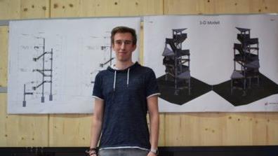 Der Turm von Marvin Booz würde Besuchern einen großartigen Ausblick verschaffen. Foto: Mario Pfeuffer