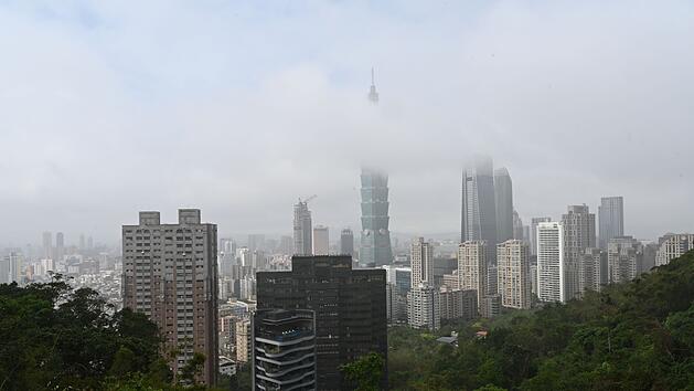 Skyline von Taipeh