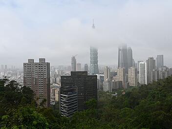 Skyline von Taipeh