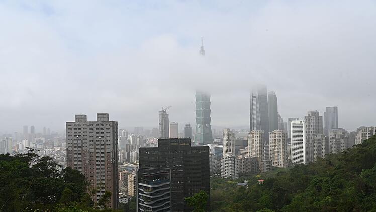 Skyline von Taipeh