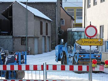 Die größte Baustelle Eltmanns war 2012 und wird auch 2013 die Dorferneuerung in Roßstadt sein. Foto: sw