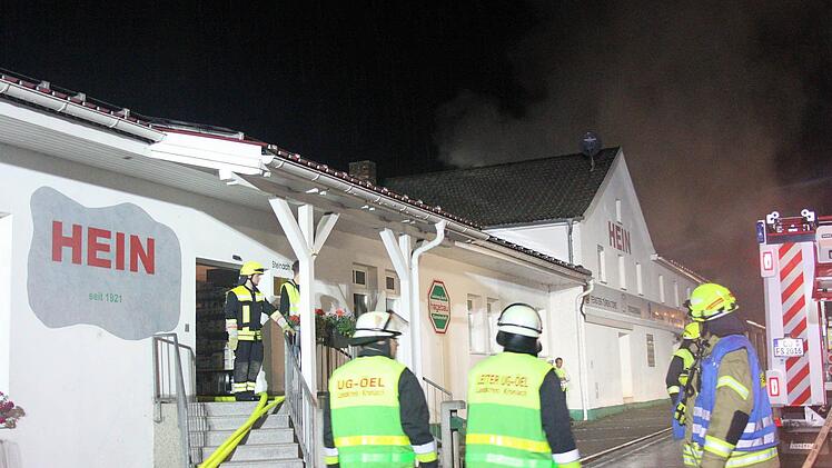 Feuer in Steinach (Kreis Kronach) Foto: Veronika Schadeck