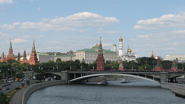 Das Zentrum von Putins Macht: Der Kreml.