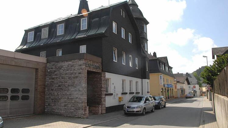 Das Rathaus von Tettau