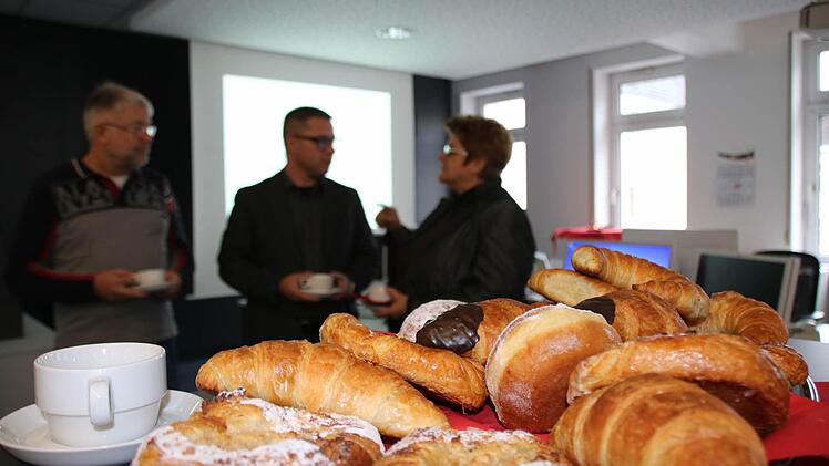 Eindrücke vom Redaktionsfrühstück der Saale-Zeitung. Foto: Ralf Ruppert