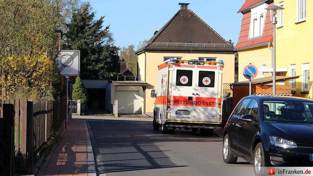 Dachstuhlbrand in Röthenbach an der Pegnitz