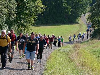 Bei herrlichem Wetter bereitete die Wanderung allen viel Spaß. Fotos Gerold Snater