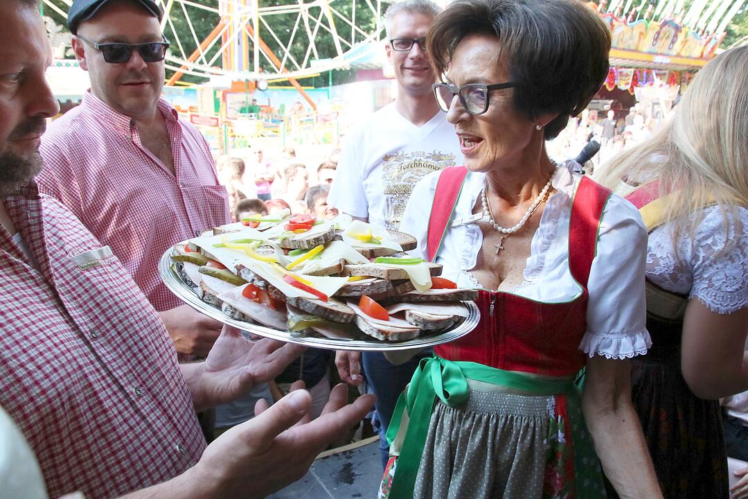 Auftakt des Forchheimer Annafests 2018