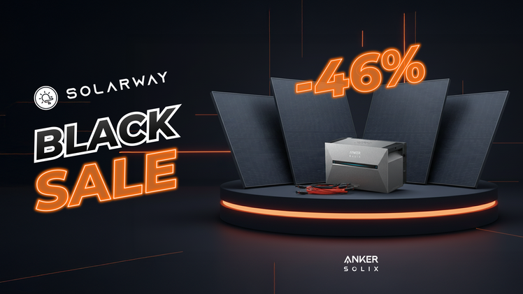 Solarway: Black Week Schnäppchen für Balkonkraftwerk mit Speicher