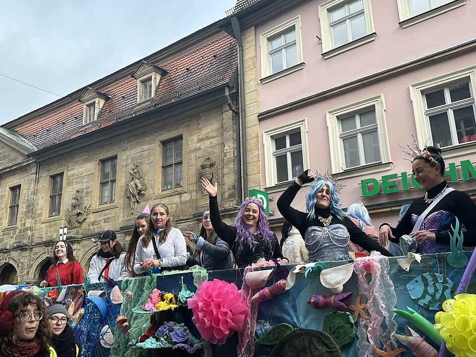 Die sch&ouml;nsten Bilder vom Bamberger Faschingsumzug