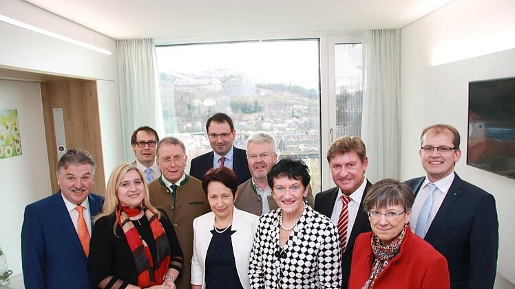 Einweihung des Neubaus Süd am Klinikum Kulmbach mit Gesundheitsministerin Melanie Huml. Foto: Jürgen Gärtner