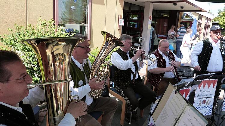 Die Kulmbacher Stollmusikanten sorgten für beste musikalische Unterhaltung. Foto: Werner Reißaus
