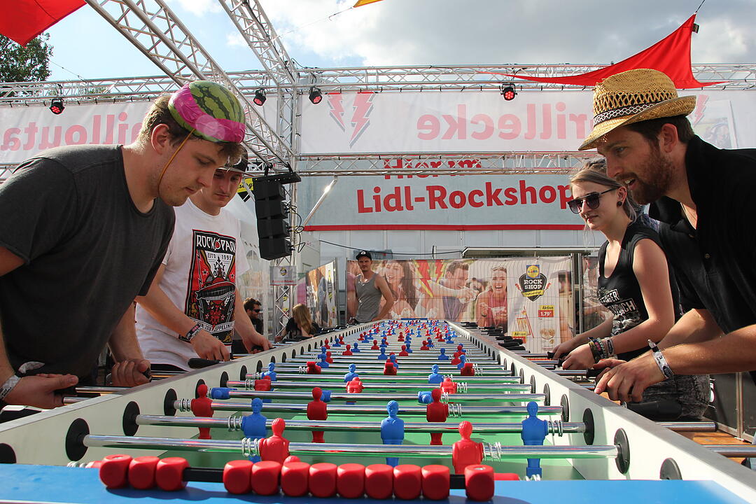 Stimmung! Bei Rock im Park kein Problem!