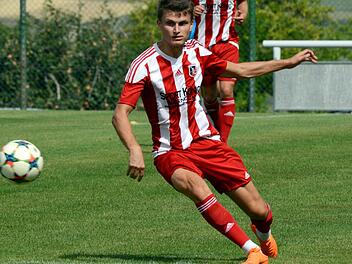 Fuchsstadts Torjäger Dominik Halbig will gegen den TuS Feuchtwangen seine Torbilanz von fünf Treffern ausbauen.Dirk Meier