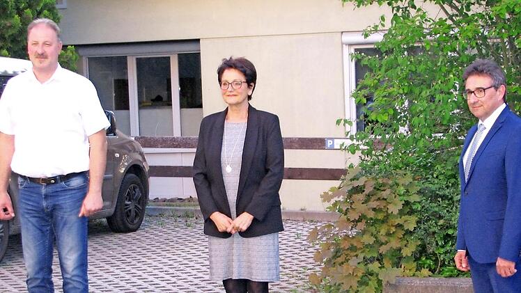 Das neue Bürgermeister-Trio an der Spitze der Gemeinde Untersiemau (von links): Frank Weber, Birgit Kindler und Rolf Rosenbauer.