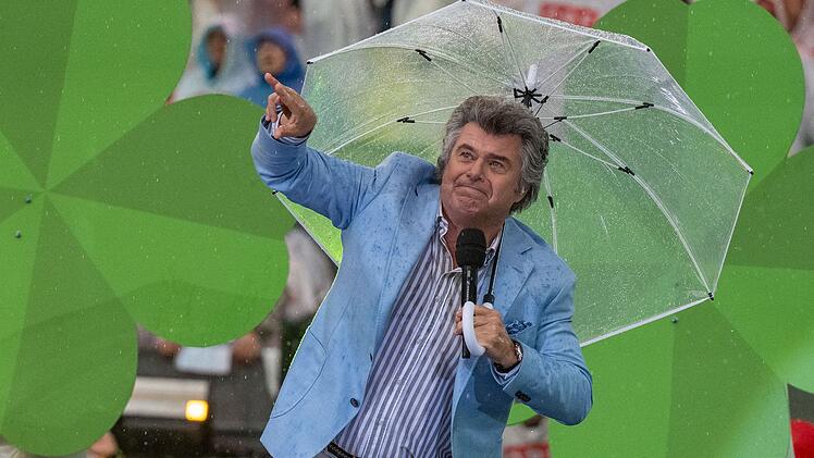 Andy Borg versprüht bei jedem Wetter gute Laune.