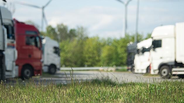 A9 im Kreis Bayreuth: Betrunkener Trucker f&auml;hrt Laterne um und verletzt Polizist