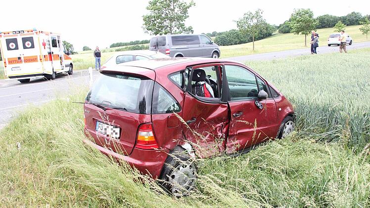 Blick auf die Unfallstelle  Foto: Friedwald Schedel