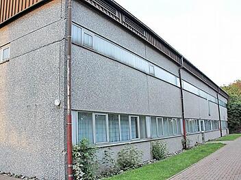 Die alte Turnhalle in Wilhelmsthal  Foto: Marco Meißner/Archiv