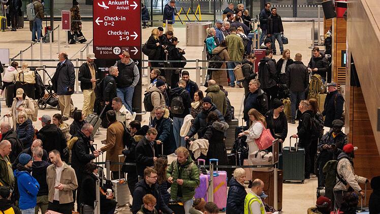 Winterwetter - Flughafen Berlin/Brandenburg