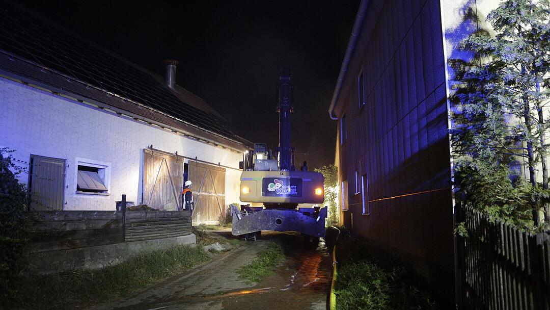 Scheunenbrand in Indernbuch