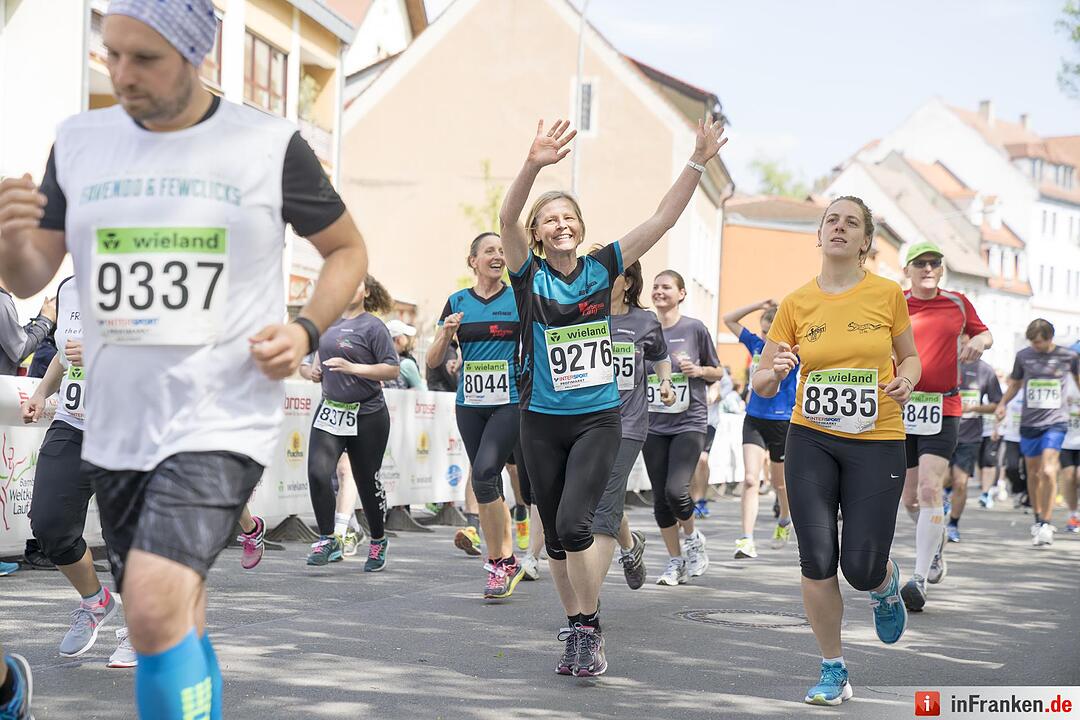Weltkulturerbelauf 2017 in Bamberg: Der Wieland-Lauf