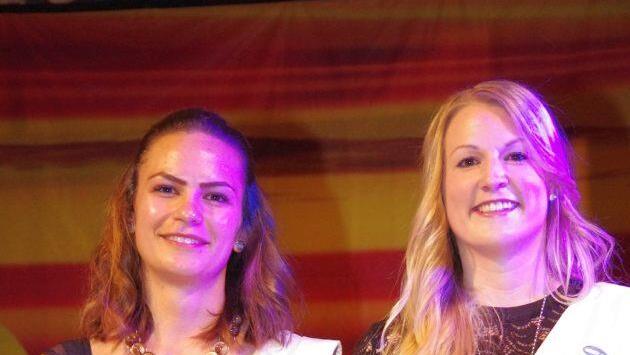 Carina Wehner (links) und Alexandra Kaiser.  Foto: Klaus Werner