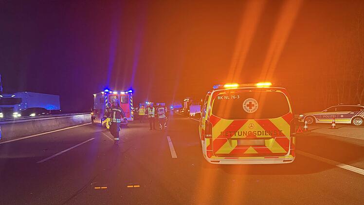 Unfall, Autobahn, Sperrung, Autobahnsperrung