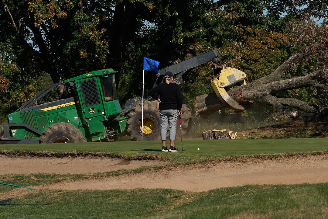 Potomac Park Golf Course in Washington