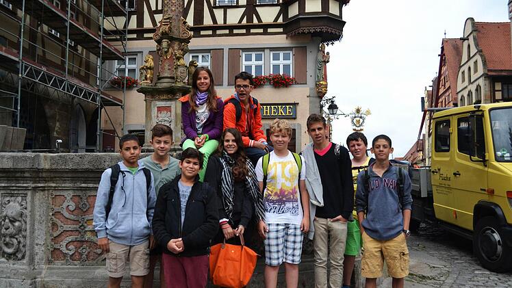 Erst im Juli waren wieder ägyptische Schüler zu Gast in Marktbreit.