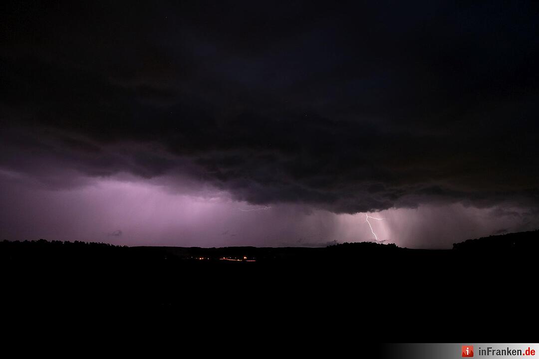 Unwetter über Franken II