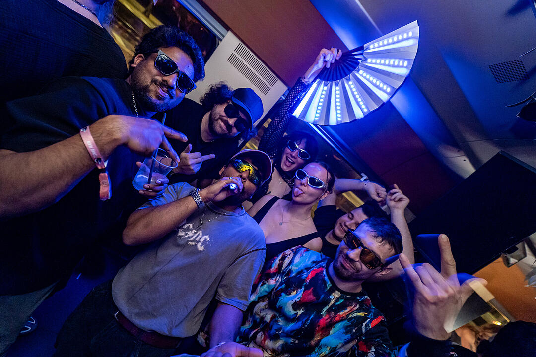 Die beste Party im Zug!