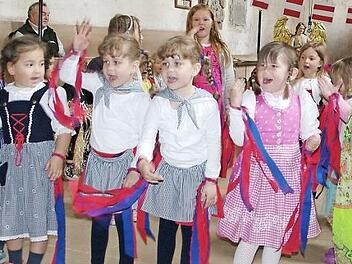 Eine Reise um die Welt unternahmen die Kinder des Kindergartens Presseck. Foto: privat