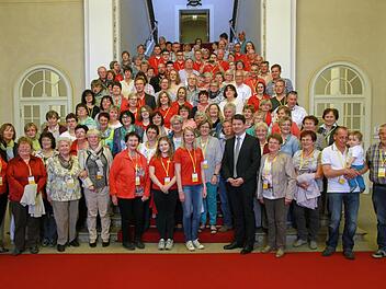 Besucher aus dem Stimmkreis Bad Kissingen im Landtag Foto: Kirchner