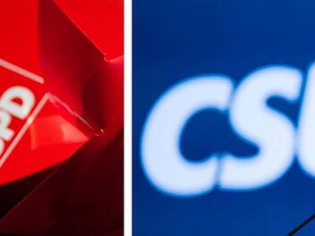 Der Wahlkampf-Auftakt in Coburg: SPD und CSU im CheckFotos: dpa