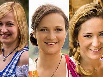 Sie wollen das Bayerische Bier repräsentieren (von links): Christine Lang, Tina-Christin Rüger, Andrea Lindner Foto: privat