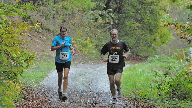 Stimmungsbild vom Ramsthaler Weinberglauf. Foto: Hopf