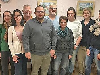 Sie &uuml;bernehmen beim Gartenbauverein Unterzettlitz Verantwortung. Foto: privat