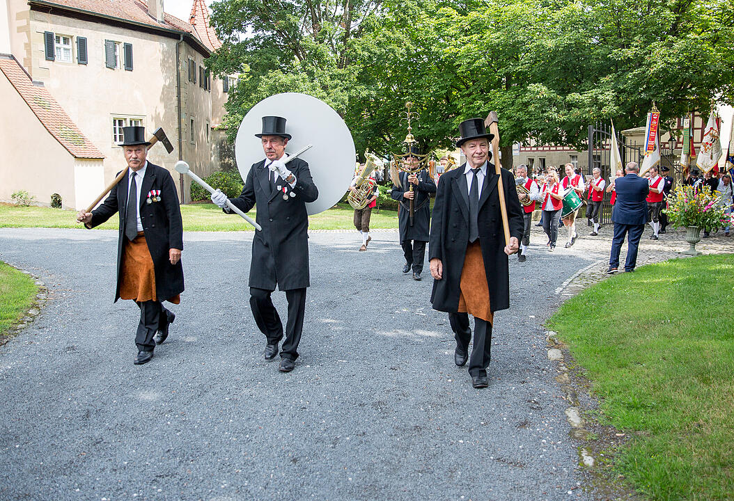 Heimf&uuml;hrung der Braut des F&uuml;rsten Castell-R&uuml;denhausen