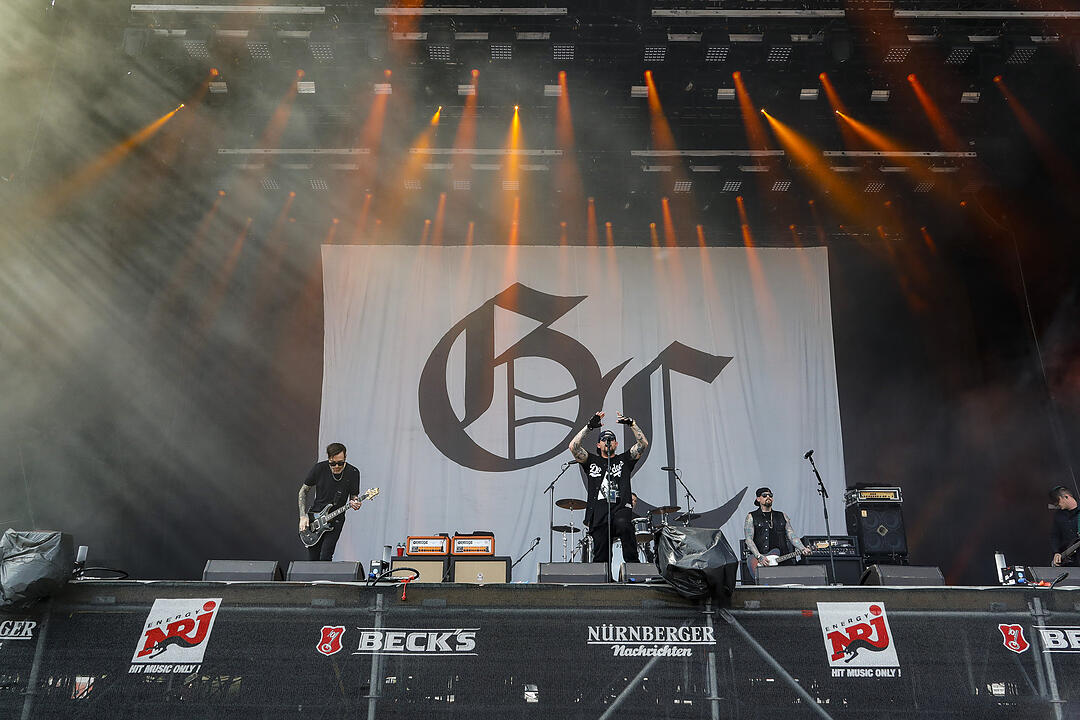 Good Charlotte am Freitag bei Rock im Park