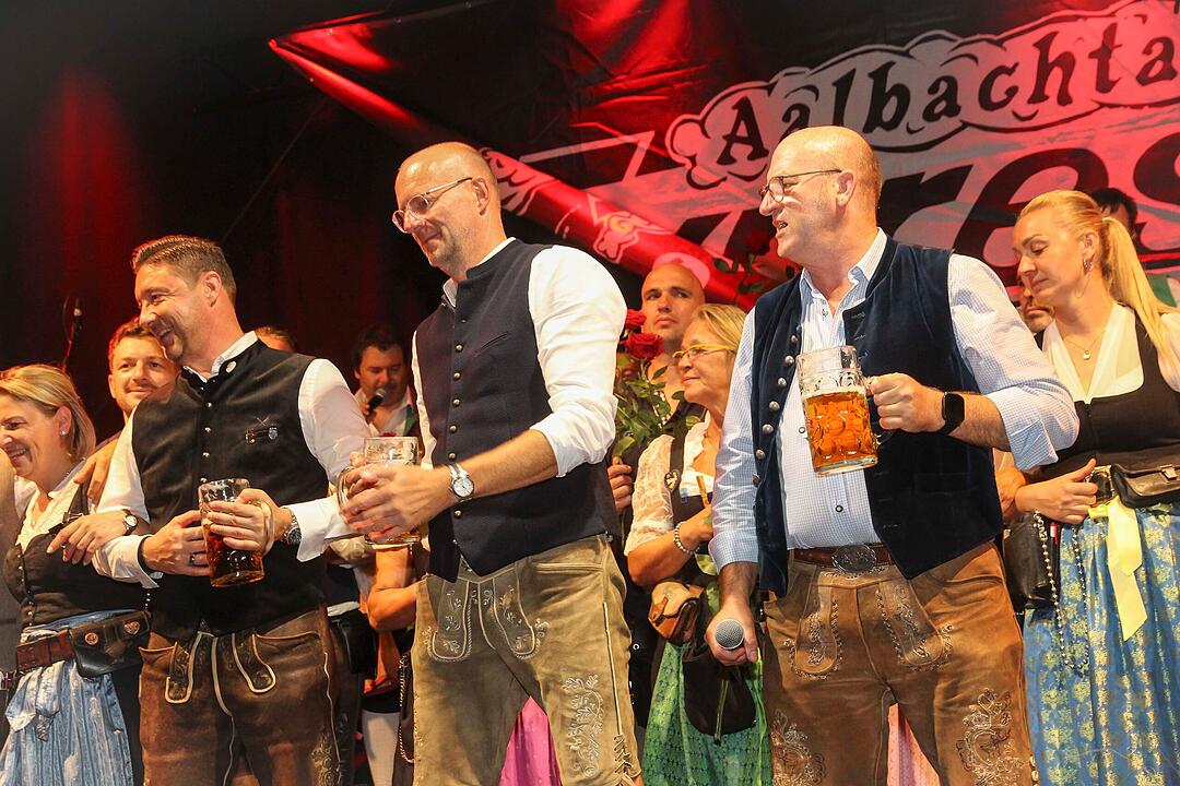 Am letzten Tag vom Bierfest wurde nochmal richtig gefeiert.